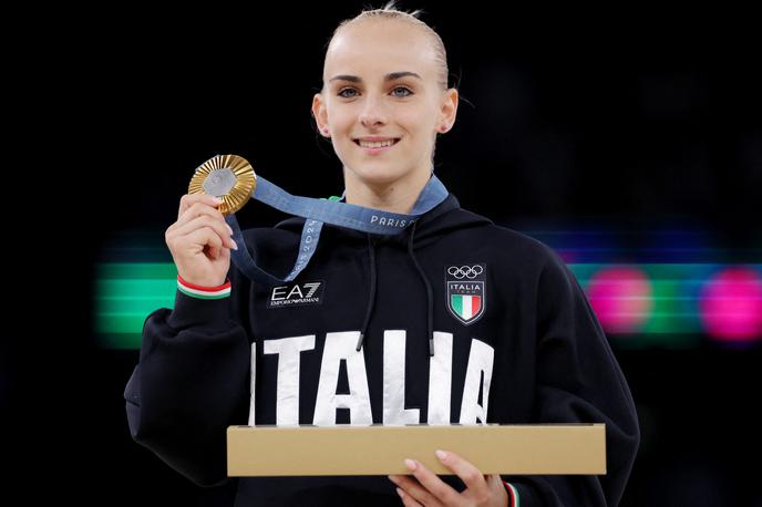 Alice D'Amato | Alice D'Amato je osvojila zlato olimpijsko medaljo na gredi. | Foto Reuters