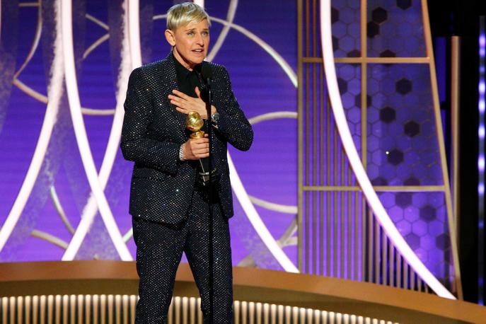 Ellen DeGeneres | Ellen naj bi bila po številnih obtožbah, da je nesramna do svojega osebja, zdaj zelo velikodušna. | Foto Getty Images