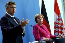 Angela Merkel v Zagrebu ostro proti populizmu v EU