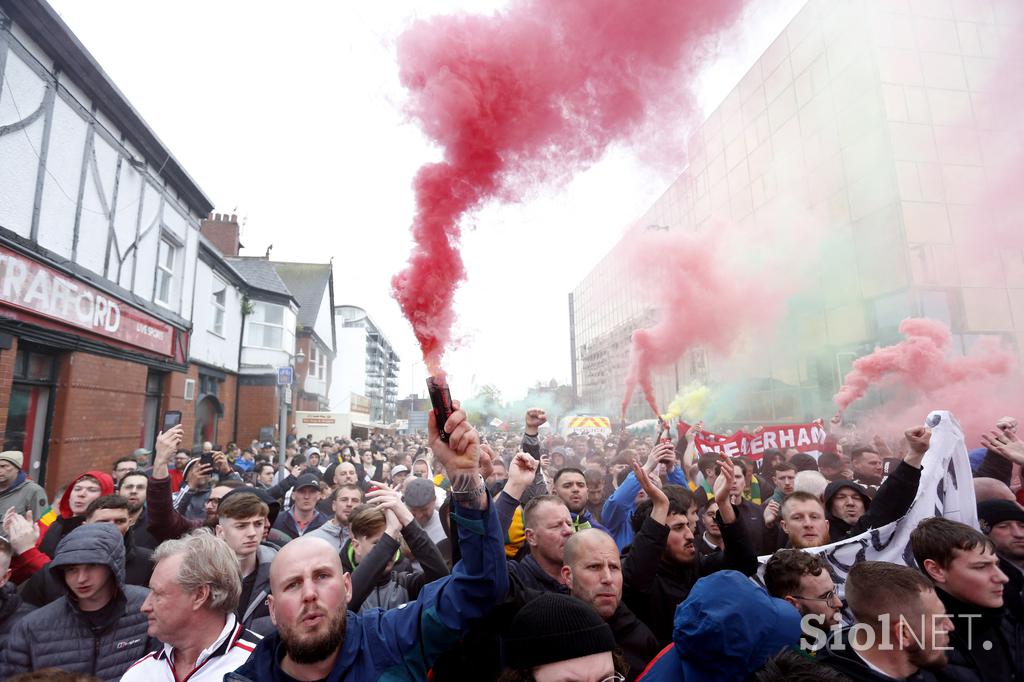 Manchester United, protest