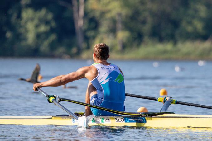 Pfeifer je tako po dveh letih slovensko reprezentanco zopet vrnil med finaliste. | Foto: Bálint Czucz