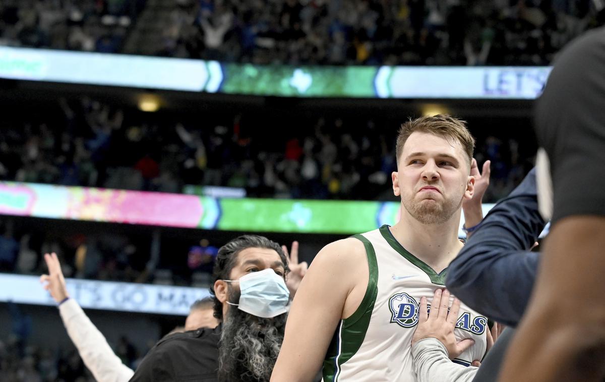 Luka Dončić | Luka Dončić je poskrbel za še eno izjemno potezo, ki odmeva v ligi NBA. | Foto Guliverimage