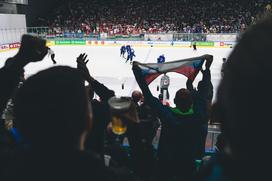 SP v hokeju (Ljubljana): Slovenija - Madžarska