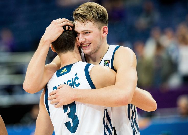Vendarle smo dočakali nasmeh na obrazu Luke Dončića, ki je zablestel proti Grčiji. | Foto: Vid Ponikvar