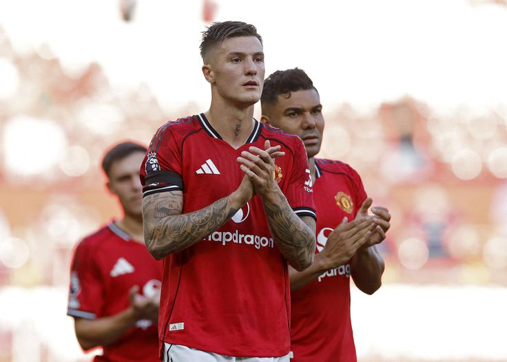 Benjamin Šeško bo z Unitedom prve točke v tej sezoni iskal konec tedna na gostovanju v Londonu pri Fulhamu. | Foto: Guliverimage