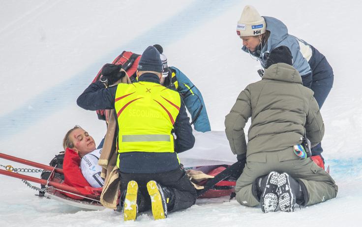 Med osmoljenkami je tudi Norvežanka Marte Monsen. | Foto: Reuters