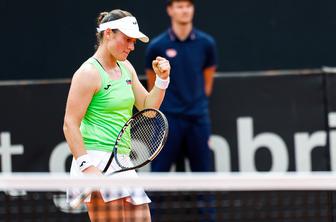 Tamara Zidanšek z odlično igro v tretji krog kvalifikacij OP ZDA