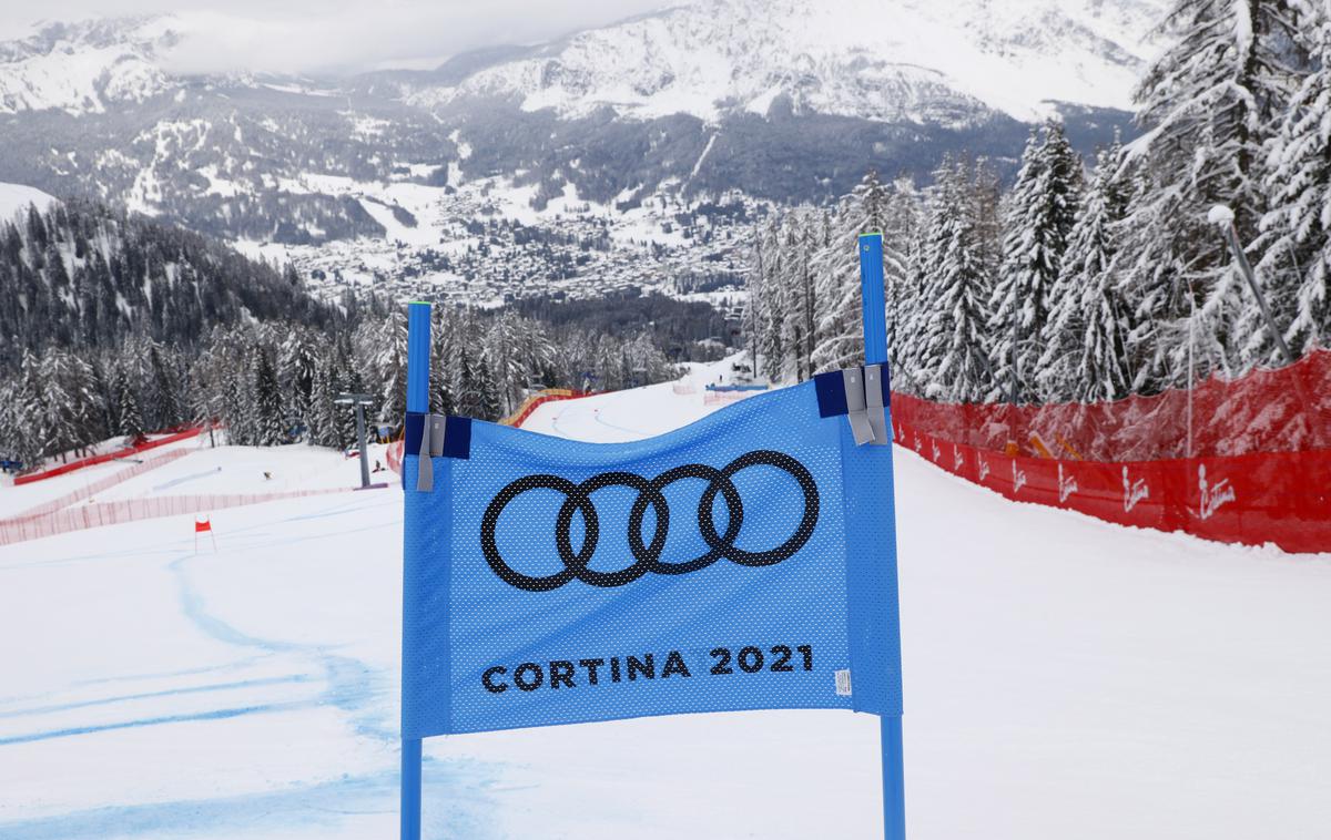 Cortina d'Ampezzo | Organizatorji v Cortini d'Ampezzo imajo v zadnjih dneh številne težave z vremenom. | Foto Reuters