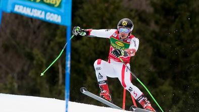 Avstrijski as Hirscher utrpel zlom gležnja
