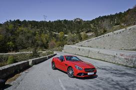 Mercedes SLC - prva vožnja prenovljenega roadsterja
