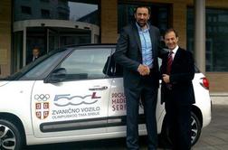Olimpijsko zlato prinaša ključe od novega fiata 500L