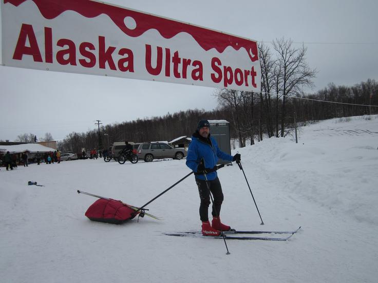 Najtežje zimske preizkušnje,1.800 kilometrov dolgega tekmovanja Iditarod Trail Invitational na Aljaski, se je Podgornik udeležil sedemkrat, a nikoli ni prišel do cilja.  | Foto: Osebni arhiv