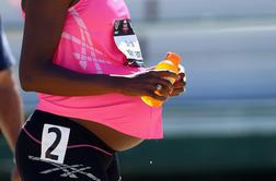 V pozni nosečnosti je nastopila na ameriškem prvenstvu (foto)