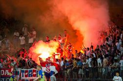 Hajduk kaznovan: globa in delno zaprtje Poljuda