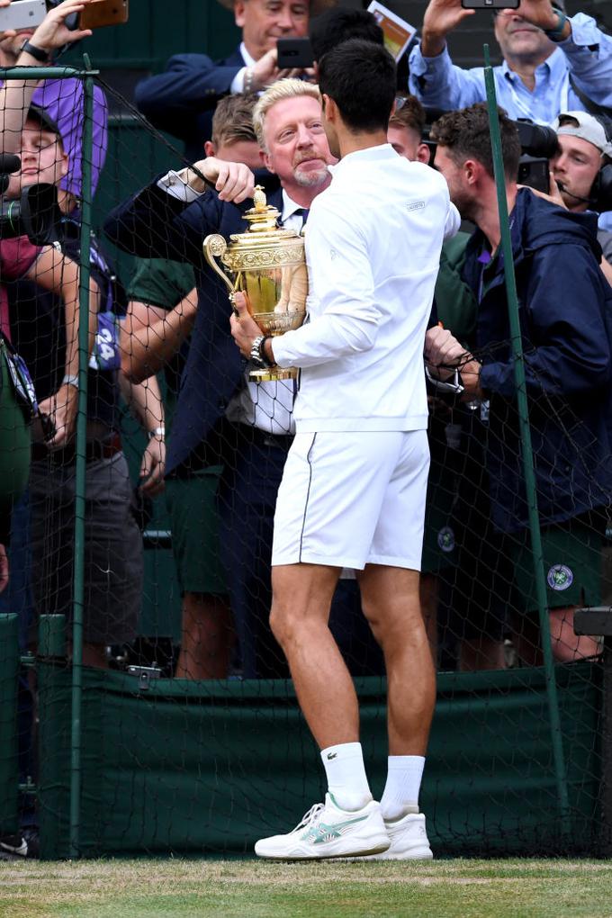 "Po drugi strani pa morate malo bolje spoštovati igralca, ki je petkrat zmagal v Wimbledonu." | Foto: Gulliver/Getty Images