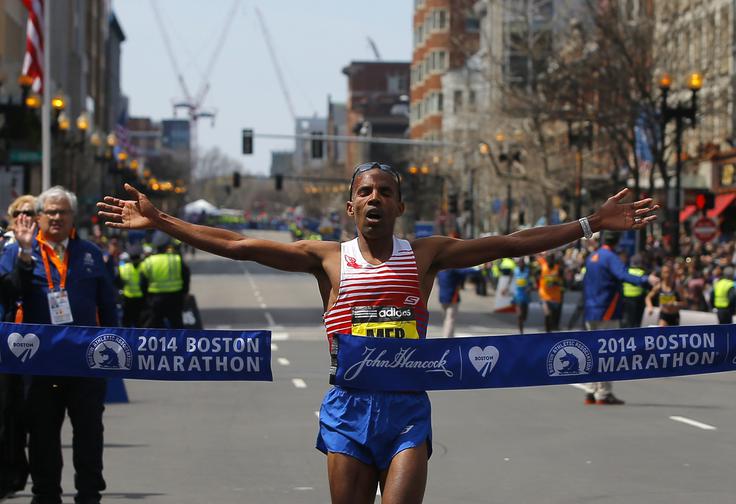 Meb Keflezighi Boston 2014 Keflezighi je slavil leta 2014, lahko spet zmaga Američan? | Foto: Reuters