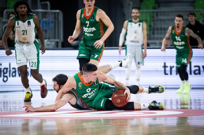 KK Cedevita Olimpija : Joventut Matic Rebec | Cedevito Olimpijo danes čaka gostovanje v Benetkah. | Foto Vid Ponikvar/Sportida