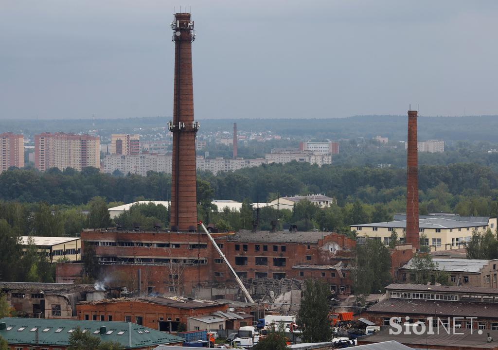 Eksplozija v ruski tovarni