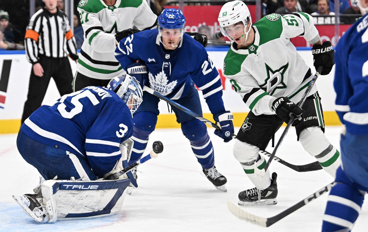 Dallas Stars Toronto Maple Leafs | Toronto Maple Leafs so s 5:4 premagali Dallas Stars. | Foto Reuters