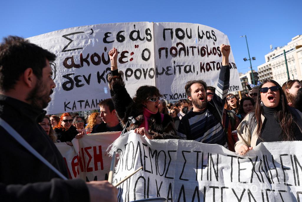 Atene protest