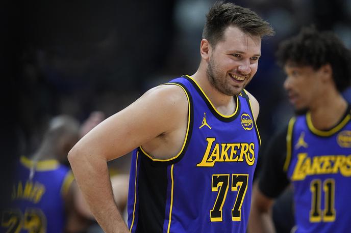 Luka Dončić Los Angeles Lakers | Luka Dončić se je podpisal pod dvojni dvojček. | Foto Guliverimage