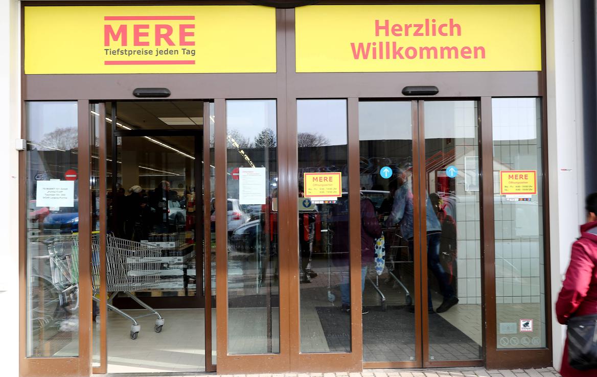 Trgovina Mere | Januarja 2019 je ruska trgovska veriga Mere, znana po vzdevku ruski Aldi, v Leipzigu odprla svojo prvo nemško poslovalnico. | Foto Guliverimage