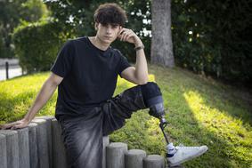 Življenjski šok: pri šestnajstih je ostal brez noge, a je našel novo moč