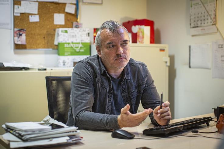 Borut Bah, društvo Stigma. | Foto: Bojan Puhek