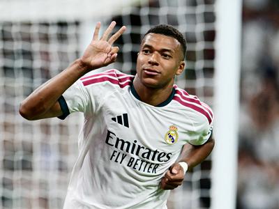 Mbappe s hat-trickom popeljal Real do zanesljive zmage