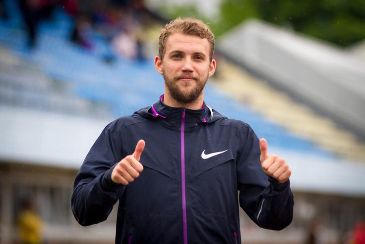 Žan Rudolf je bil preprečljivo najboljši v teku na 800 metrov. | Foto: Peter Kastelic