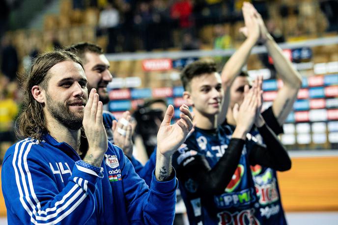 Deam Bombač Pick Szeged | Dean Bombač se je s "slovenskim" Pick Szegedom veselil zmage nad Meškovom iz Bresta. K slavju je prispeval tri zadetke. | Foto Grega Valančič/Sportida