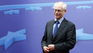 Van Rompuy: Kaže se preobrat pri reševanju krize območja evra