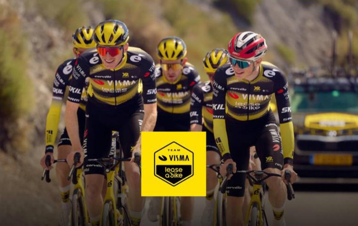 Visma | Lease a Bike | Visma | Lease a Bike je naznanila osmerico za Dirko po Franciji, na kateri verjamejo v tretjo skupno zmago Jonasa Vingegaarda. | Foto Visma | Lease a Bike