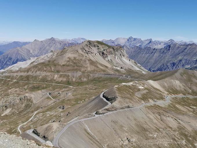 Najvišji prelaz v francoskih Alpah, Col de la Bonette | Foto: osebni arhiv Uroš Valant