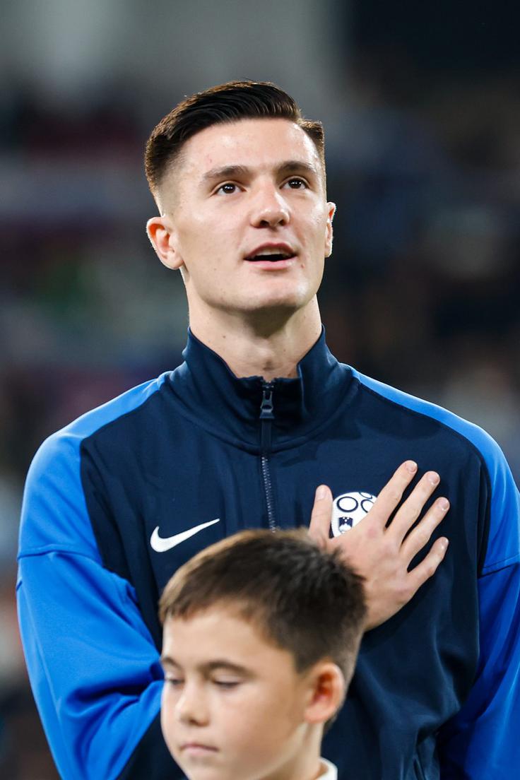Benjamin Šeško bo v sezoni 2026/27 nastopal tudi v ligi prvakov. | Foto: Aleš Fevžer
