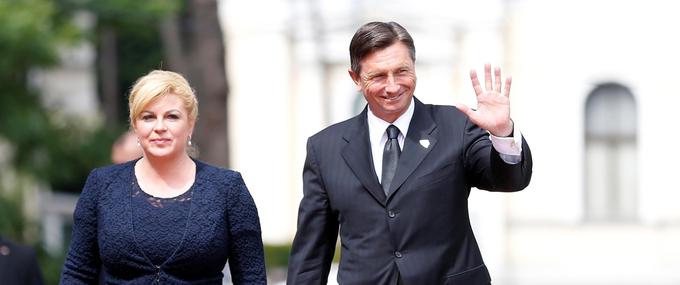 kolinda grabar-kitarović, borut pahor | Foto: Reuters