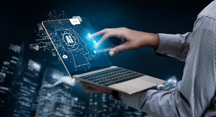 Po navedbah ministrstva podpirajo tudi aplikativne projekte, ki bodo prispevali k razvoju tehnoloških rešitev, temelječih na UI, ter njihovi uporabi v poslovnem okolju za mala in srednja podjetja. | Foto: Shutterstock