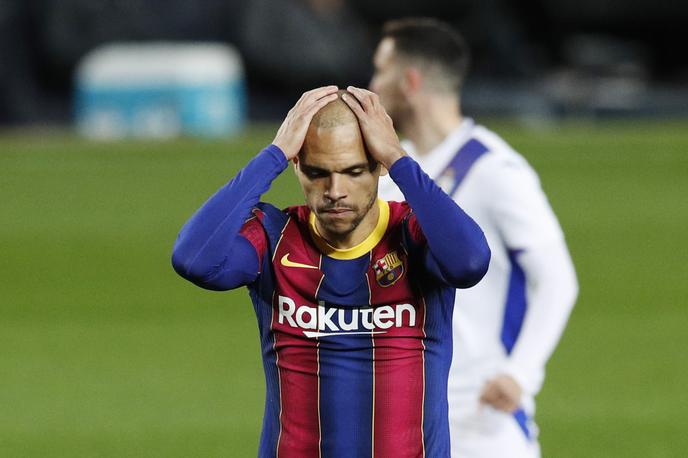 Martin Braithwaite | Martin Braithwaite nekaj mesecev ne bo mogel pomagati soigralcem pri Barceloni. | Foto Reuters