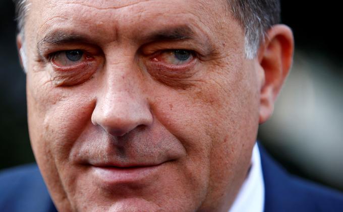 Dodik je napovedal, da bo nekoč, ko ne bo več v politiki, ustanovil nevladno organizacijo, ki se bo ukvarjala s samostojnostjo Republike srbske. | Foto: Reuters
