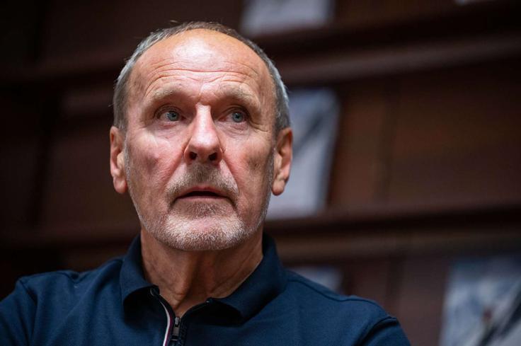 "Na seznamu nagrajencev za nazaj je 37 športnikov, kar pomeni dobro polovico nagrade na leto v celotnem obdobju podeljevanja nagrad in to na drugi strani ni tako velika številka glede na velike uspehe slovenskega športa," pravi Viki Grošelj. | Foto: Boštjan Podlogar/STA