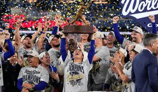 LA Dodgers po slavju na sedmi tekmi proti Torontu ubranili naslov prvaka MLB