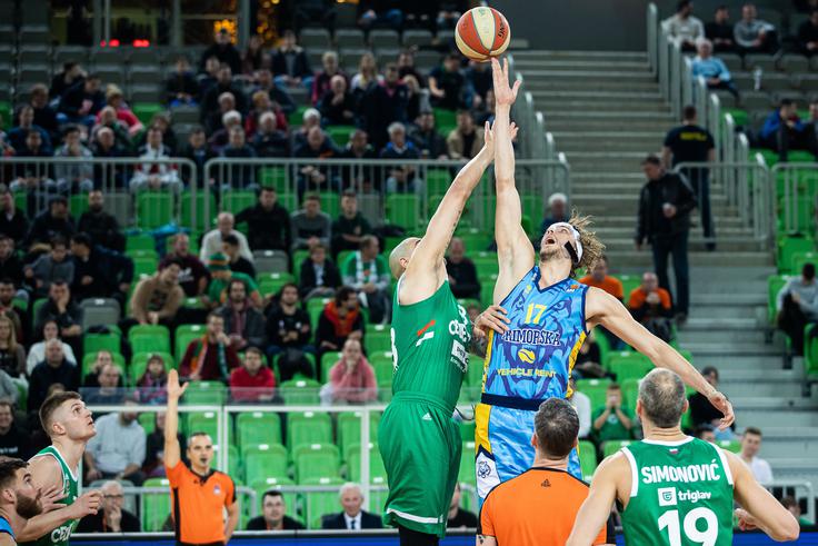 Cedevita Olimpija - Primorska | Foto: Grega Valančič/Sportida