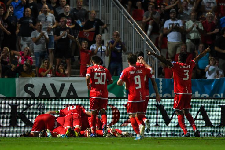 Kidričani so na dobri poti, da si prvič v klubski zgodovini priigrajo nastop v Evropi. | Foto: Miloš Vujinović/Sportida