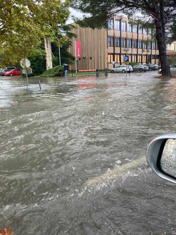 poplave na Obali | Foto: Facebook/Promet za Obalo, Radio Capris