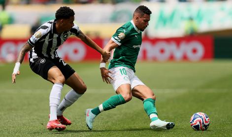 Palmeiras za četrtfinale zabil v stoti minuti