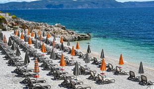 Slab obisk turistov na Hrvaškem, september je bil porazen