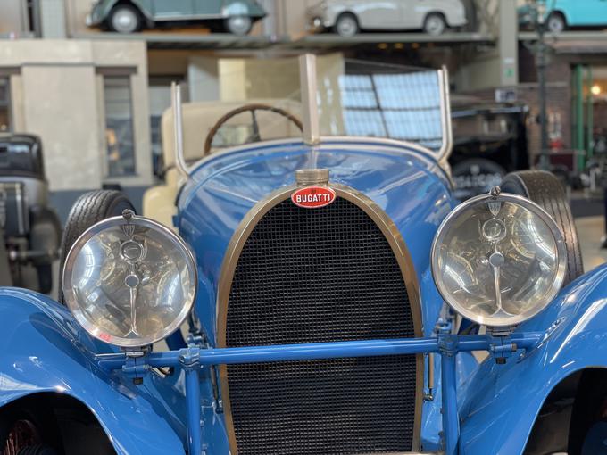 To je bil prvi "touring" model Bugattija, izdelali so jih 1.200. | Foto: Gregor Pavšič