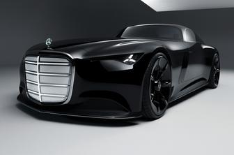 Novi elitni mercedes? To je vizija tako oblikovnih elementov kot tehničnih novosti.