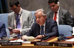 Guterres opozarja pred jedrsko krizo: Drvimo v kaos, svet je na robu spopada med Iranom in Izraelom
