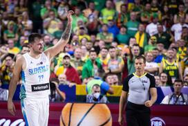 Slovenija : Litva slovenska košarkarska reprezentanca Eurobasket 2022